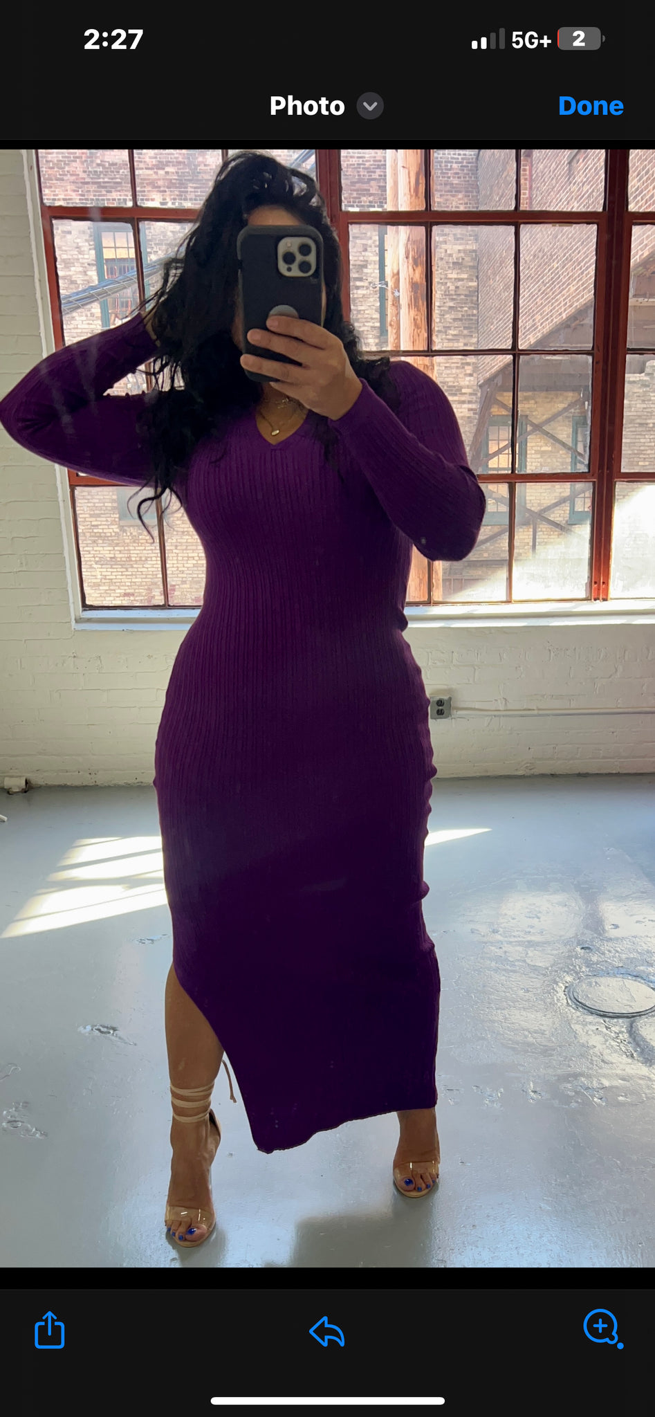 Lupe ribbed violet